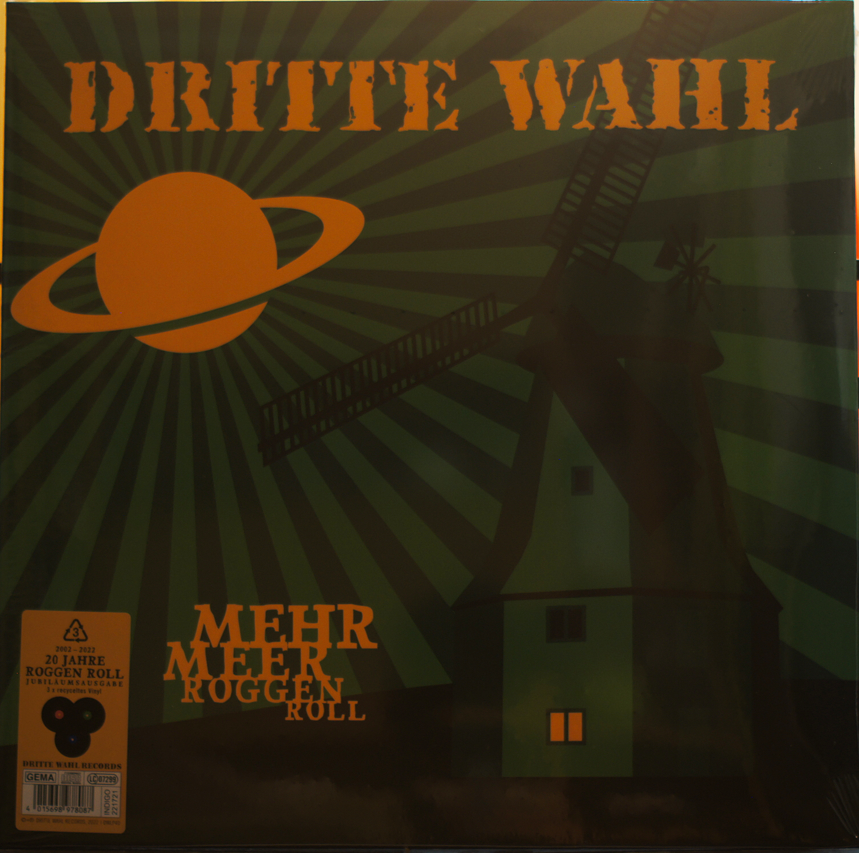 Dritte Wahl - Mehr Meer Roggen Roll Live 2002 Jubiläumsausgabe (Vinyl)