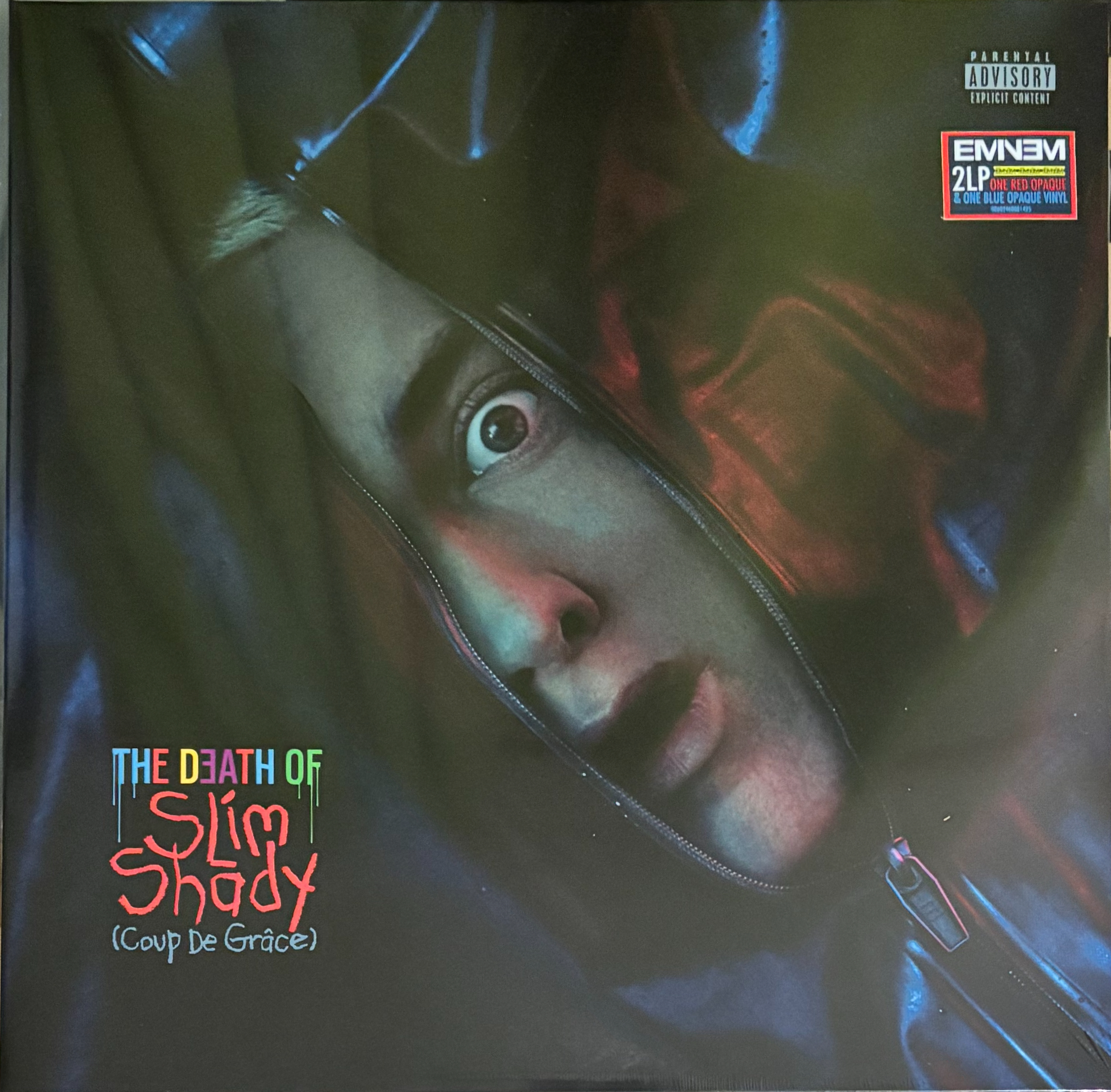 Eminem - The death of slim shady (Red & Blue Vinyl)